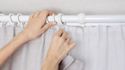 Différents types de fixation pour rideaux