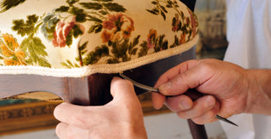 La restauration d'assise de chaise